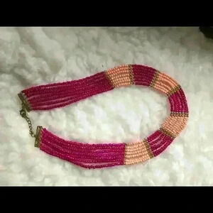 Multilayered Bead Necklace